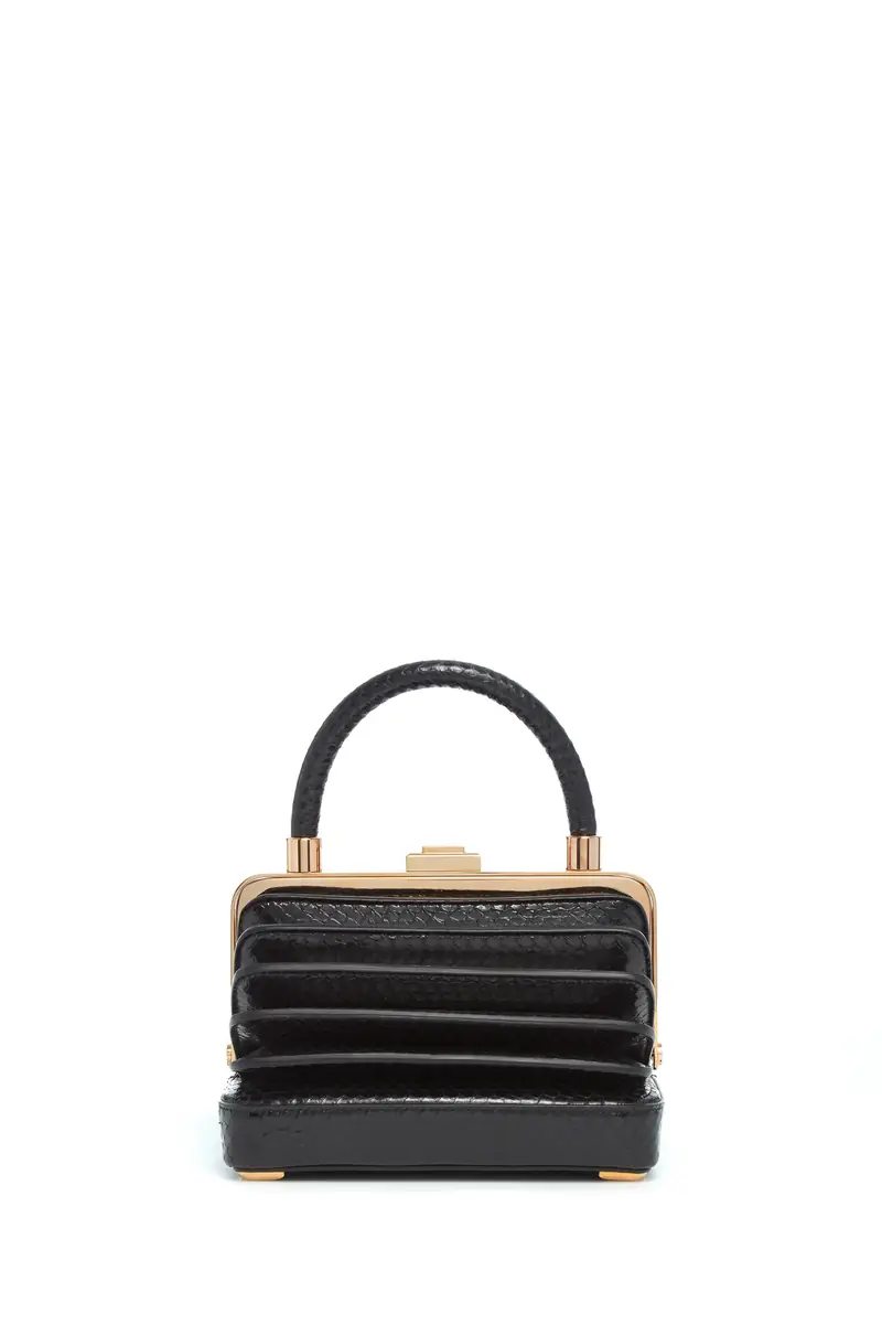 Gabriela Hearst Small Diana Bag in Black Snakeskin | Thumbnail 2 Gabriela Hearst Small Diana Bag in Black Snakeskin | Thumbnail 2