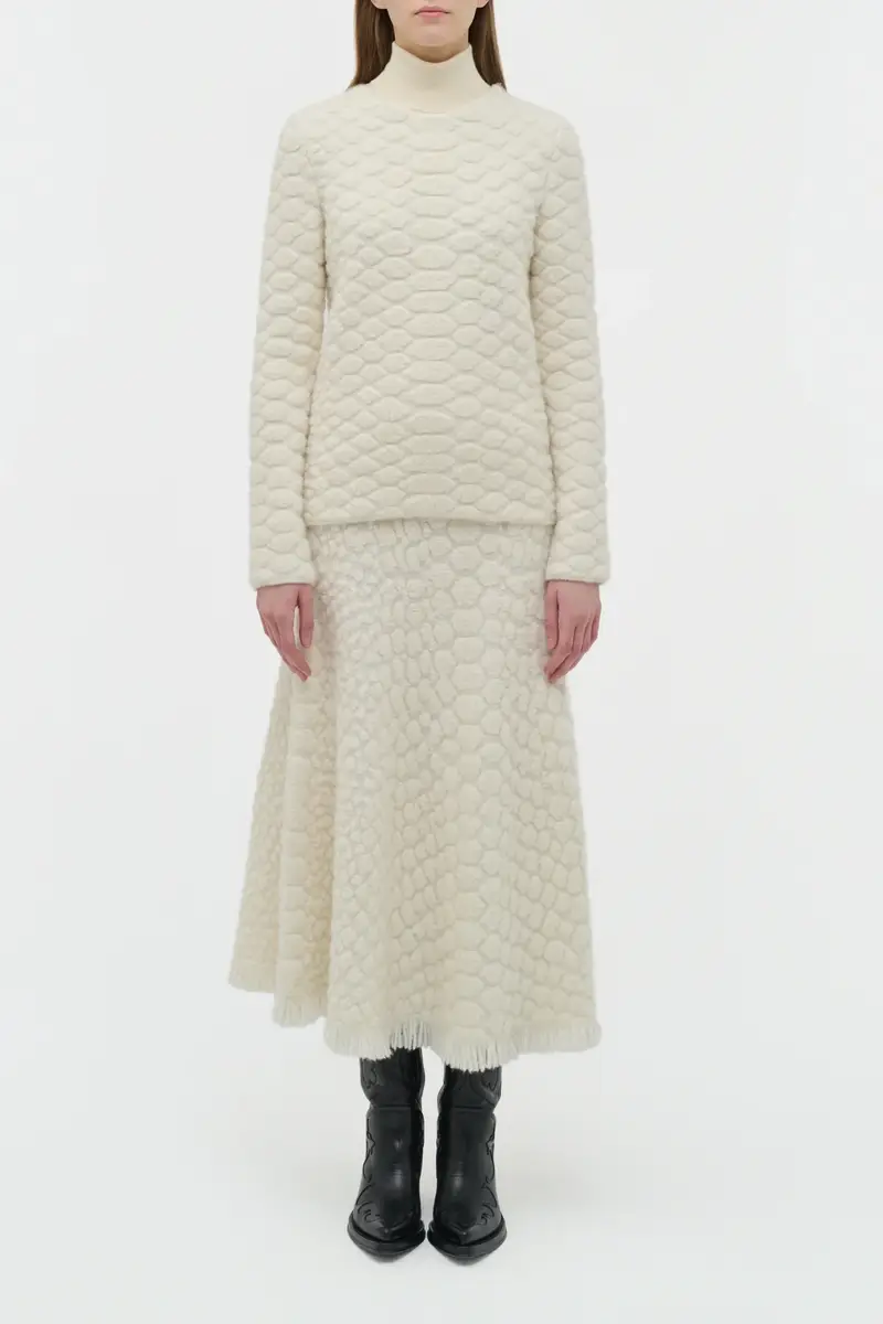 Gabriela Hearst Tansey Knit Sweater in Cashmere | Thumbnail 2