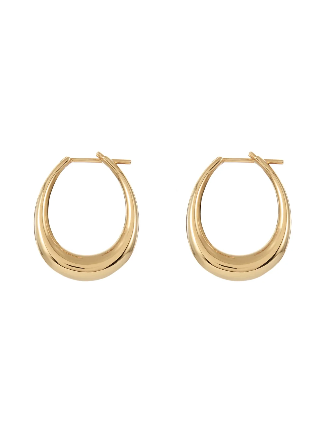 Small Drop Earrings in 18K Yellow Gold Small Drop Earrings in 18K Yellow Gold