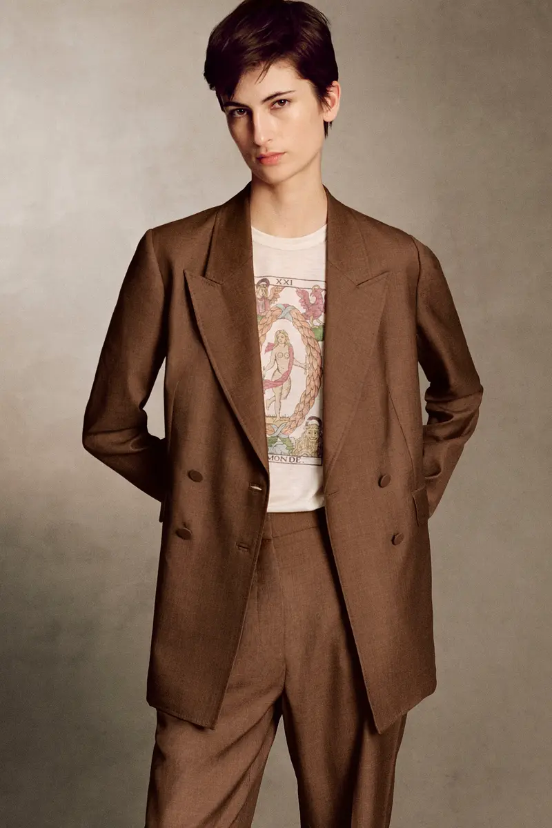 Gabriela Hearst Sayara T-Shirt In World Multi Printed Cashmere | Thumbnail 2 Gabriela Hearst Sayara T-Shirt In World Multi Printed Cashmere | Thumbnail 2