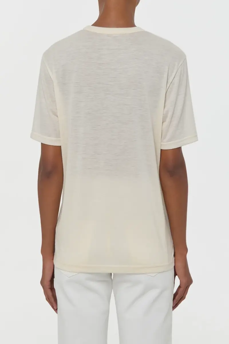 Gabriela Hearst Sayara T-Shirt In World Multi Printed Cashmere | Thumbnail 5 Gabriela Hearst Sayara T-Shirt In World Multi Printed Cashmere | Thumbnail 5