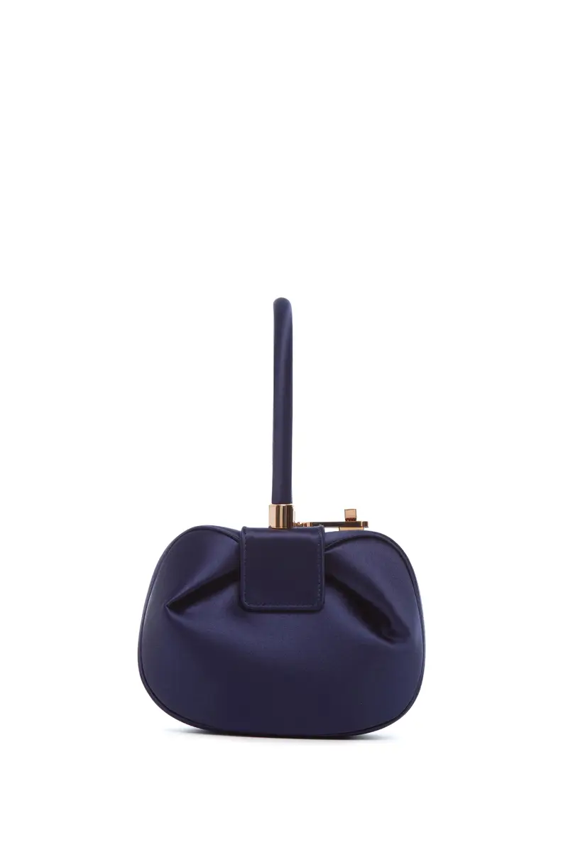 Gabriela Hearst Demi Bag in Sapphire Satin | Thumbnail 2