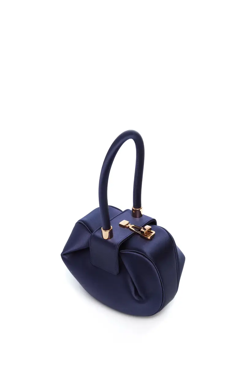Gabriela Hearst Demi Bag in Sapphire Satin | Thumbnail 3