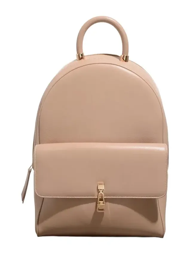 Gabriela Hearst Billie Backpack in Nude Nappa Leather