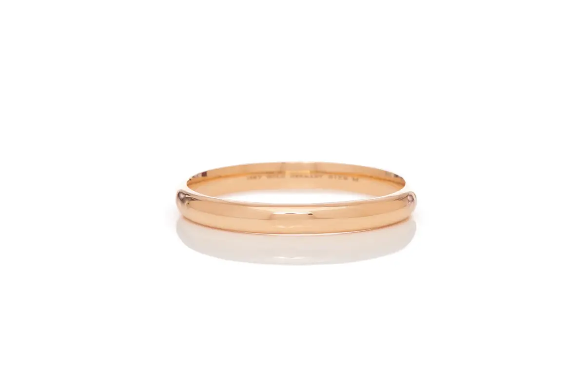 Gabriela Hearst Bangle in 18K Rose Gold & Vitreous Red Enamel | Thumbnail 3