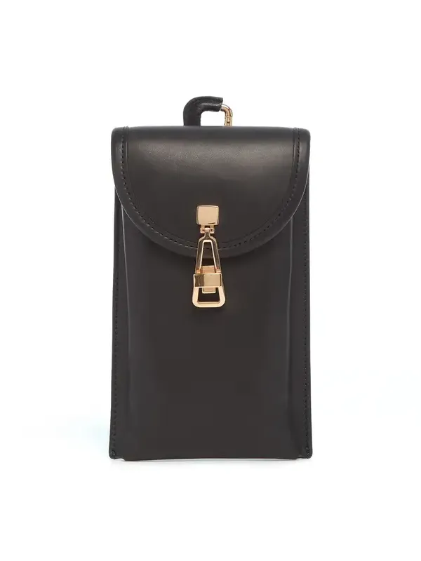 Sunglasses Pouch in Black Leather Sunglasses Pouch in Black Leather