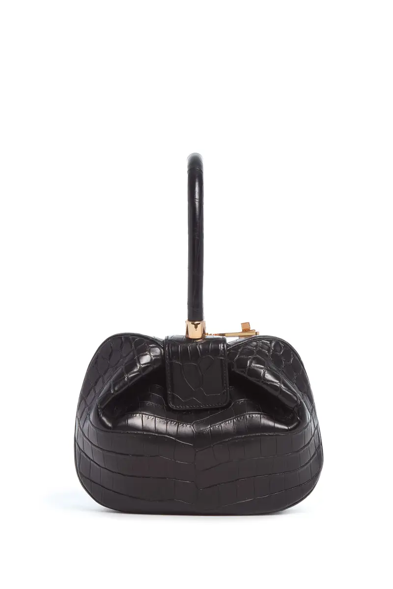 Gabriela Hearst Nina Bag in Black Crocodile Leather | Thumbnail 2