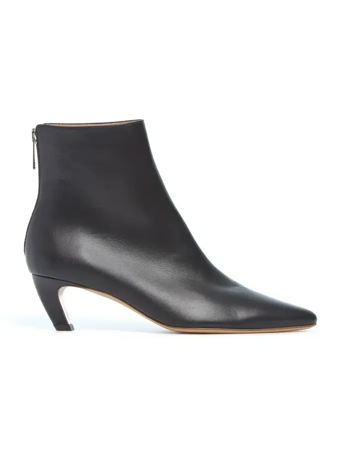 Clayton Ankle Boot in Black Nappa Leather Clayton Ankle Boot in Black Nappa Leather