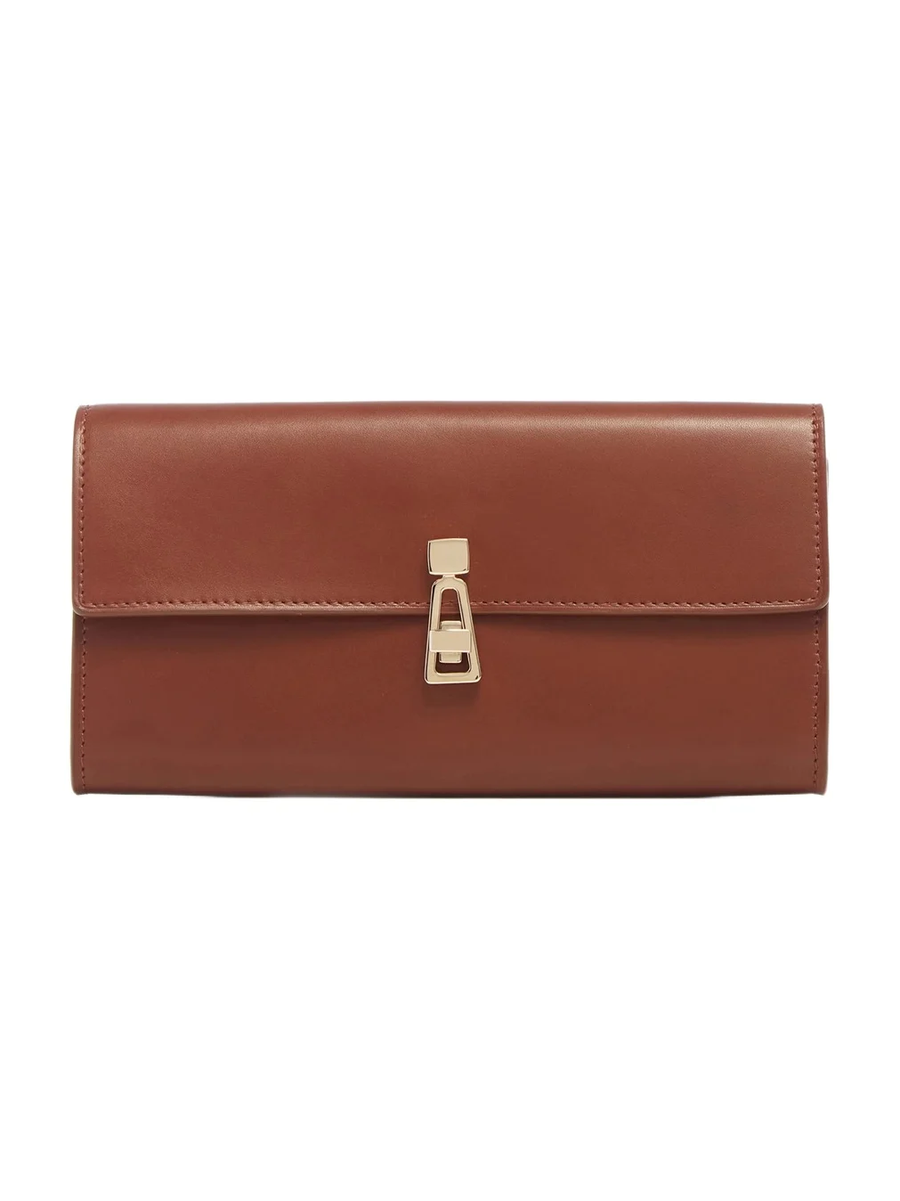 Gabriela Hearst Phone Wallet in Cognac Leather