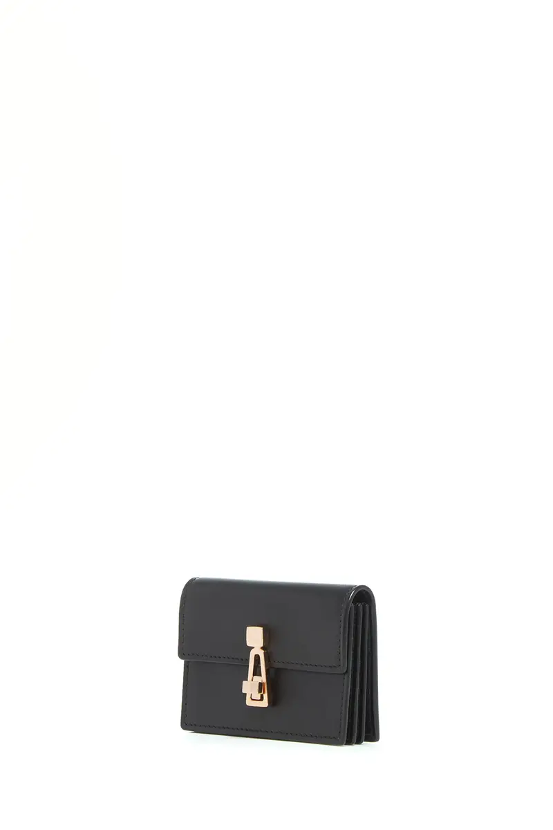 Gabriela Hearst Concertina Card Wallet in Black Leather | Thumbnail 2 Gabriela Hearst Concertina Card Wallet in Black Leather | Thumbnail 2