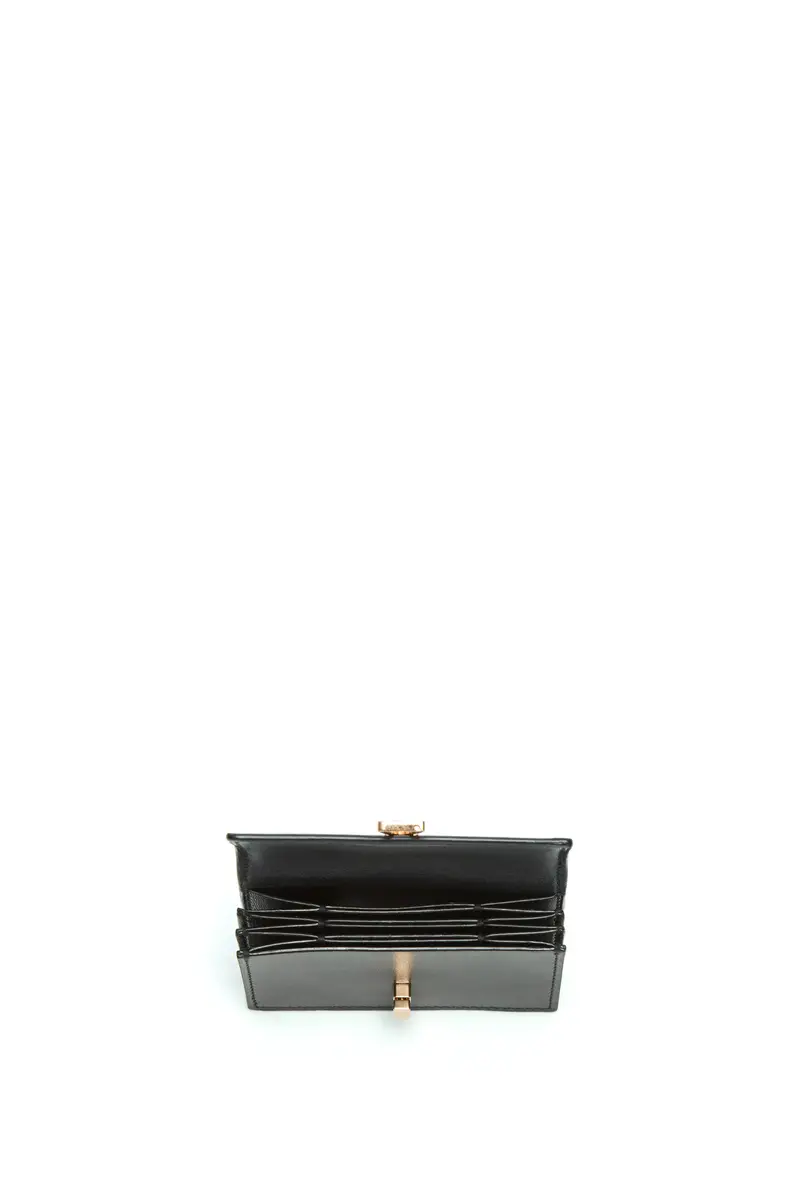 Gabriela Hearst Concertina Card Wallet in Black Leather | Thumbnail 3 Gabriela Hearst Concertina Card Wallet in Black Leather | Thumbnail 3
