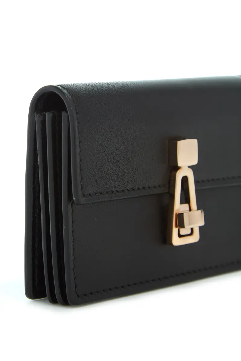 Gabriela Hearst Concertina Card Wallet in Black Leather | Thumbnail 5 Gabriela Hearst Concertina Card Wallet in Black Leather | Thumbnail 5
