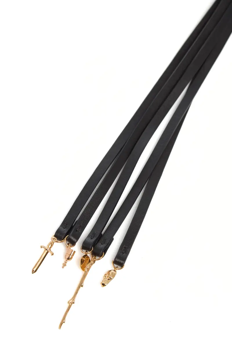 Gabriela Hearst Leonora Charm in Black Nappa Leather | Thumbnail 3 Gabriela Hearst Leonora Charm in Black Nappa Leather | Thumbnail 3