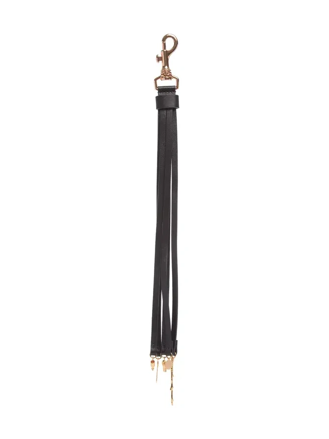 Leonora Charm in Black Nappa Leather Leonora Charm in Black Nappa Leather