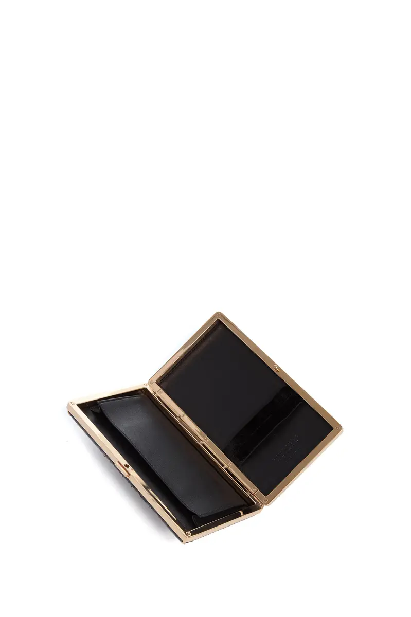 Gabriela Hearst Callas Clutch in Black Snakeskin | Thumbnail 3 Gabriela Hearst Callas Clutch in Black Snakeskin | Thumbnail 3