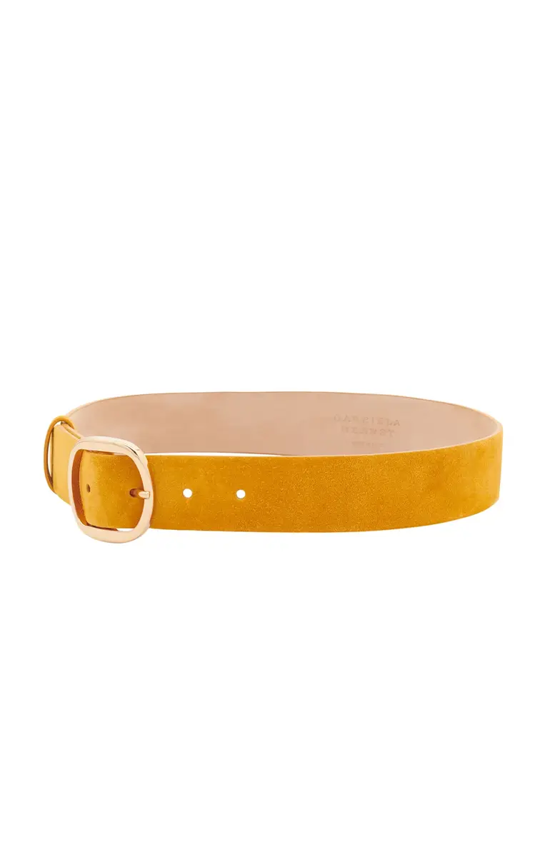 Gabriela Hearst Elster Belt in Golden Birch Suede | Thumbnail 2 Gabriela Hearst Elster Belt in Golden Birch Suede | Thumbnail 2