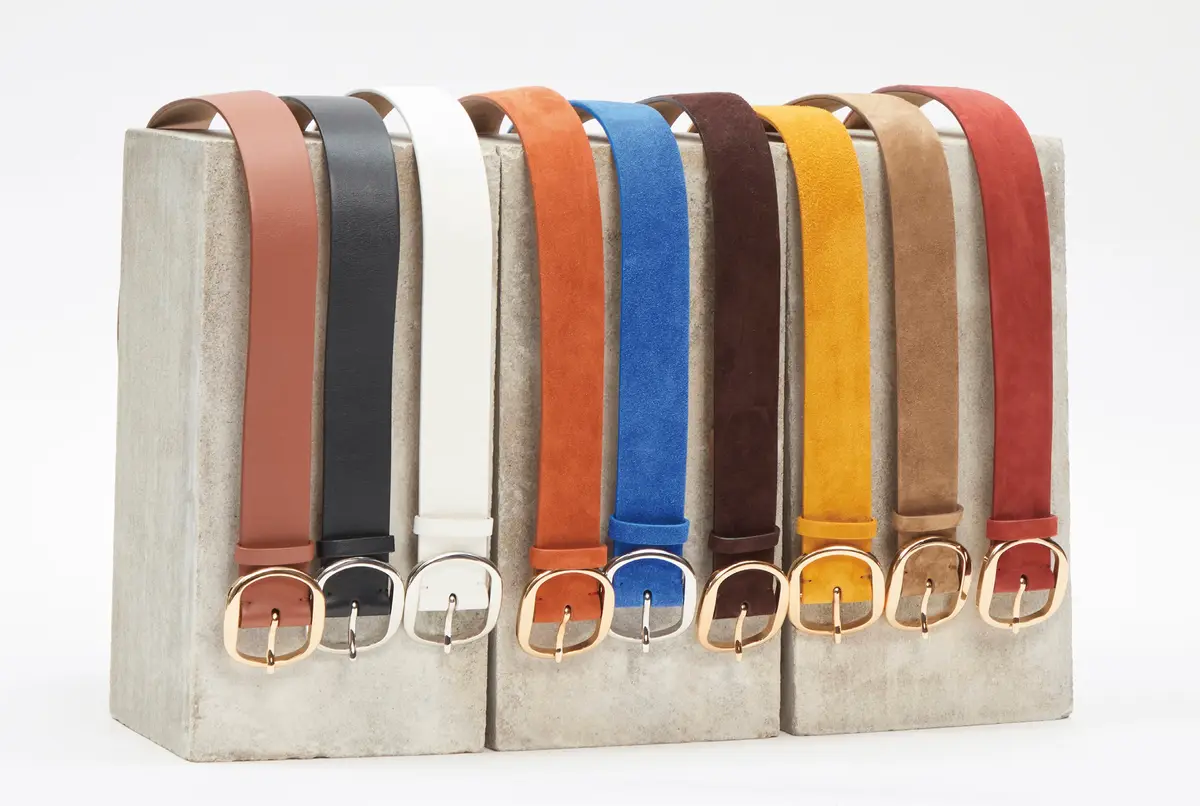 Gabriela Hearst Elster Belt in Golden Birch Suede | Thumbnail 4 Gabriela Hearst Elster Belt in Golden Birch Suede | Thumbnail 4