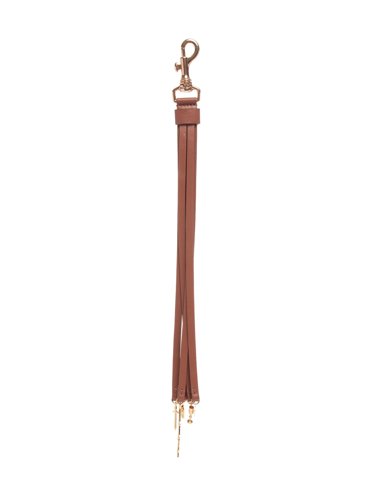 Gabriela Hearst Leonora Charm in Cognac Nappa Leather