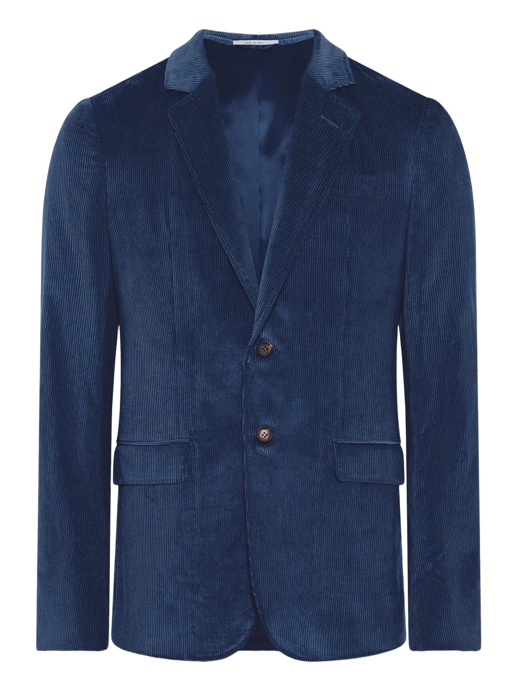 Gabriela Hearst Irving Jacket in Electric Navy Sea Island Cotton Corduroy