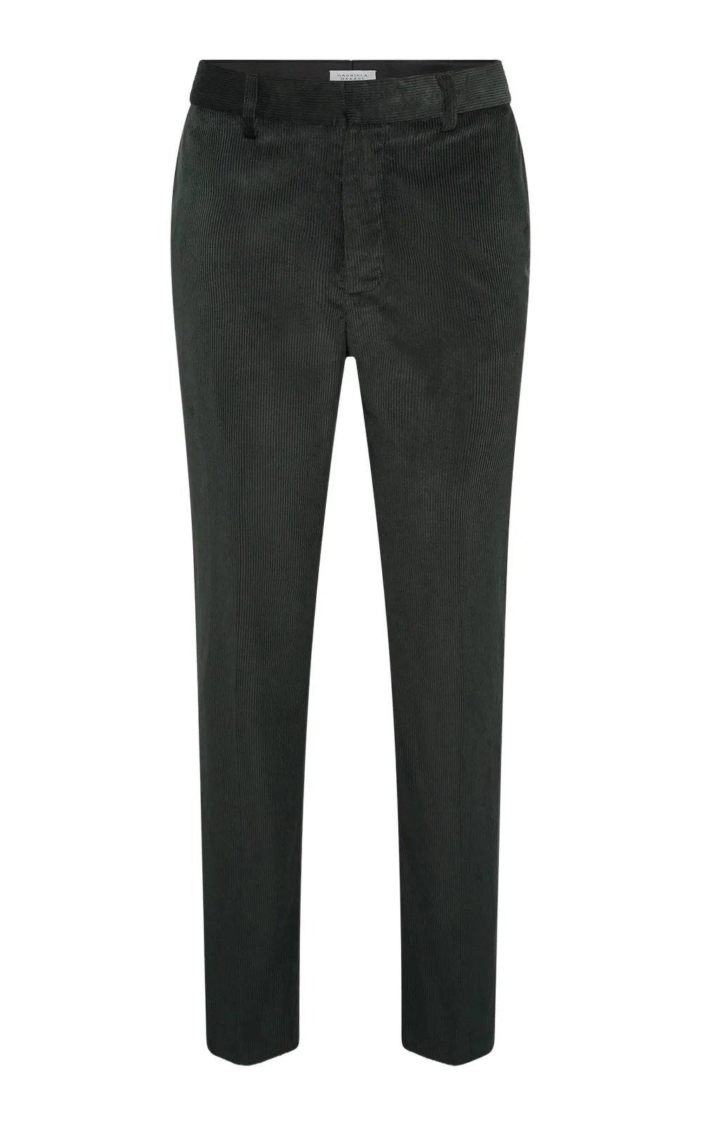 Gabriela Hearst Anthony Five Pocket Pant in English Green Sea Island Cotton Corduroy
