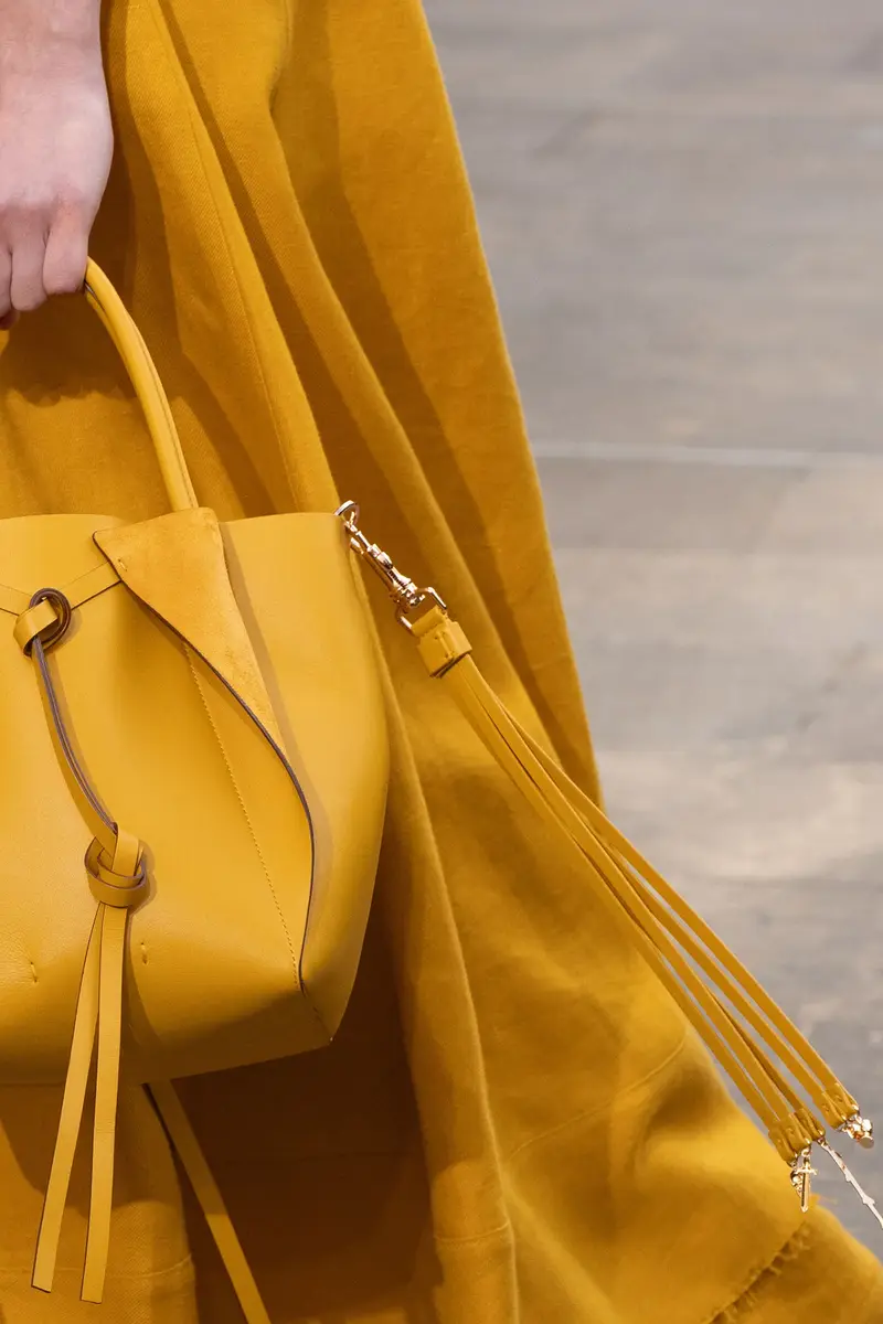 Gabriela Hearst Leonora Charm in Golden Birch Nappa Leather | Thumbnail 2 Gabriela Hearst Leonora Charm in Golden Birch Nappa Leather | Thumbnail 2