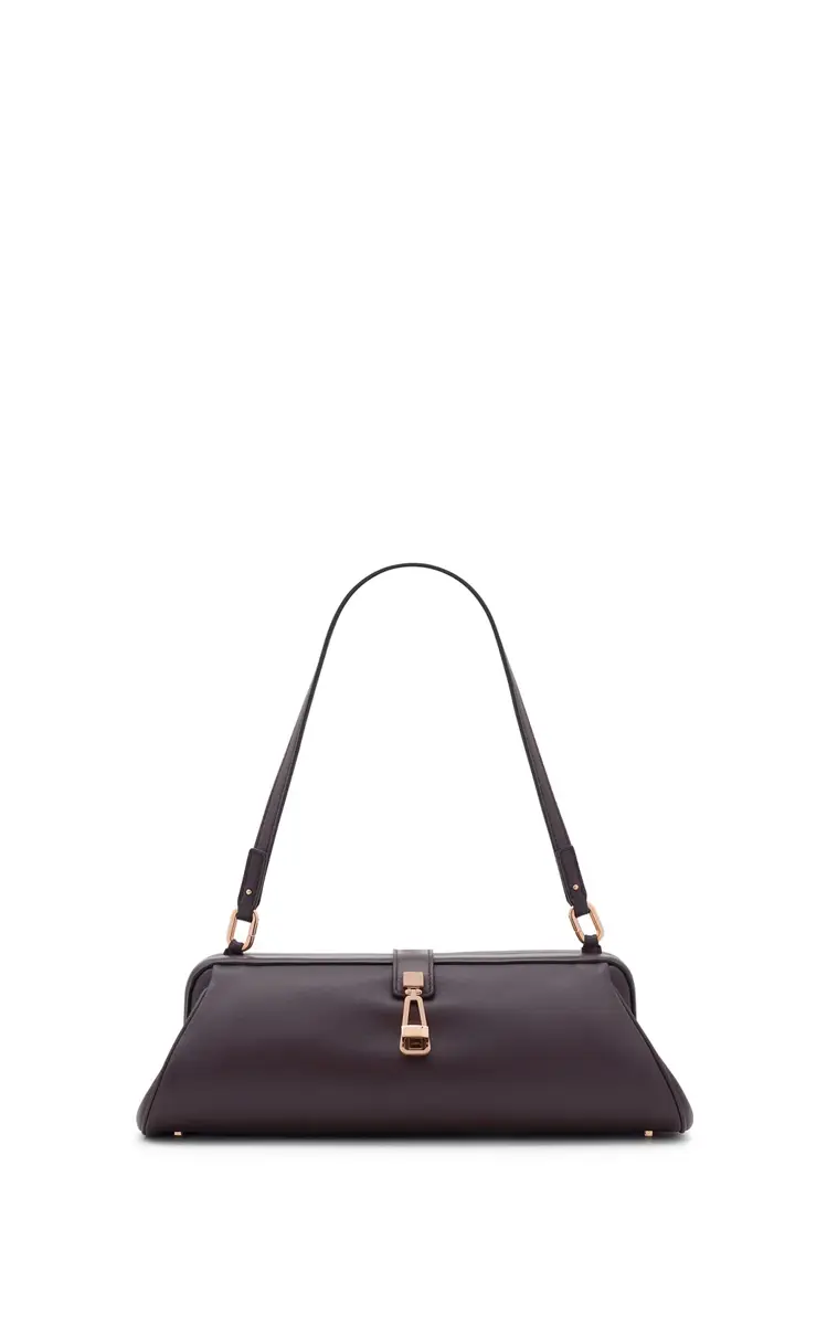 Gabriela Hearst Paola Clutch in Bordeaux Nappa Leather | Thumbnail 3 Gabriela Hearst Paola Clutch in Bordeaux Nappa Leather | Thumbnail 3