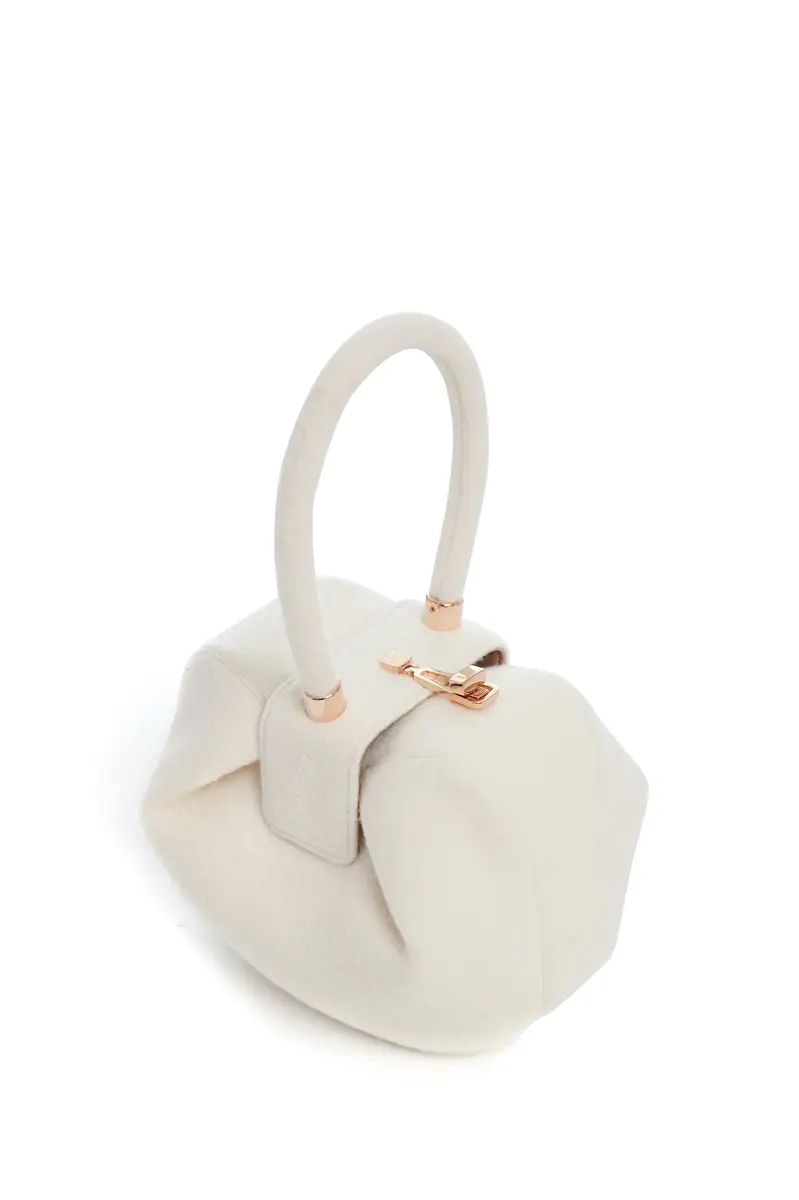 Gabriela Hearst Nina Bag in Cashmere Felt | Thumbnail 3 Gabriela Hearst Nina Bag in Cashmere Felt | Thumbnail 3
