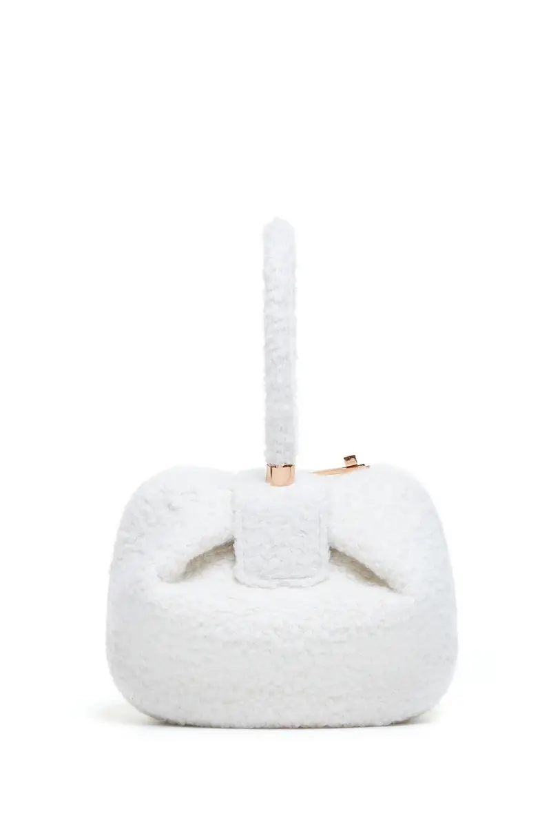 Gabriela Hearst Nina Bag in Ivory Cashmere Boucle | Thumbnail 2 Gabriela Hearst Nina Bag in Ivory Cashmere Boucle | Thumbnail 2