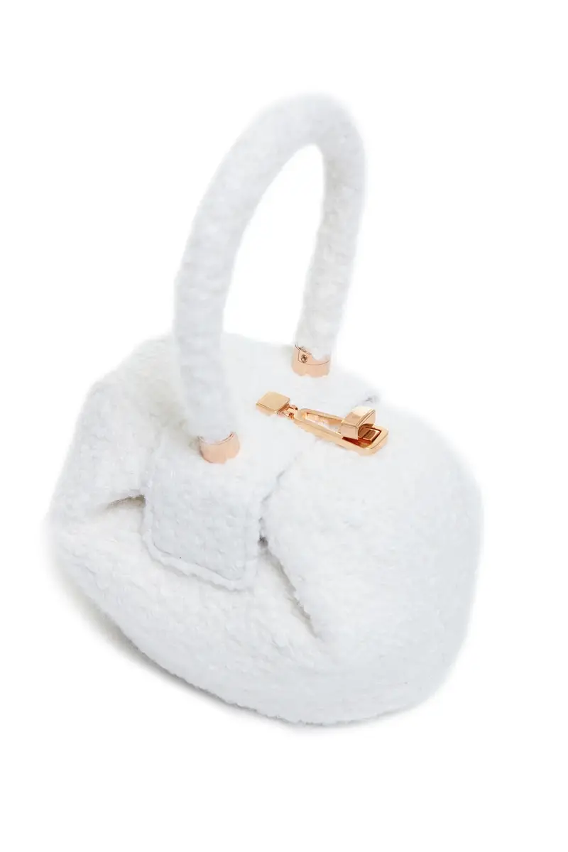 Gabriela Hearst Nina Bag in Ivory Cashmere Boucle | Thumbnail 3 Gabriela Hearst Nina Bag in Ivory Cashmere Boucle | Thumbnail 3