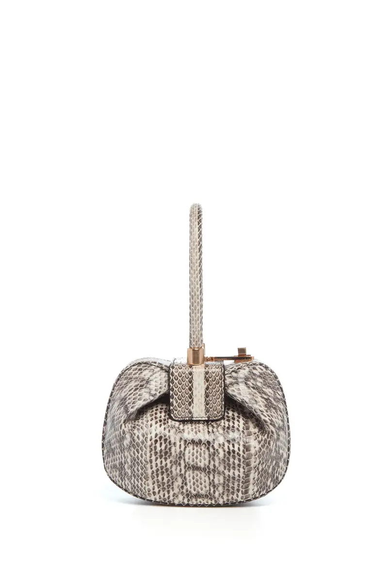 Gabriela Hearst Demi Bag in Black & White Snakeskin | Thumbnail 2 Gabriela Hearst Demi Bag in Black & White Snakeskin | Thumbnail 2