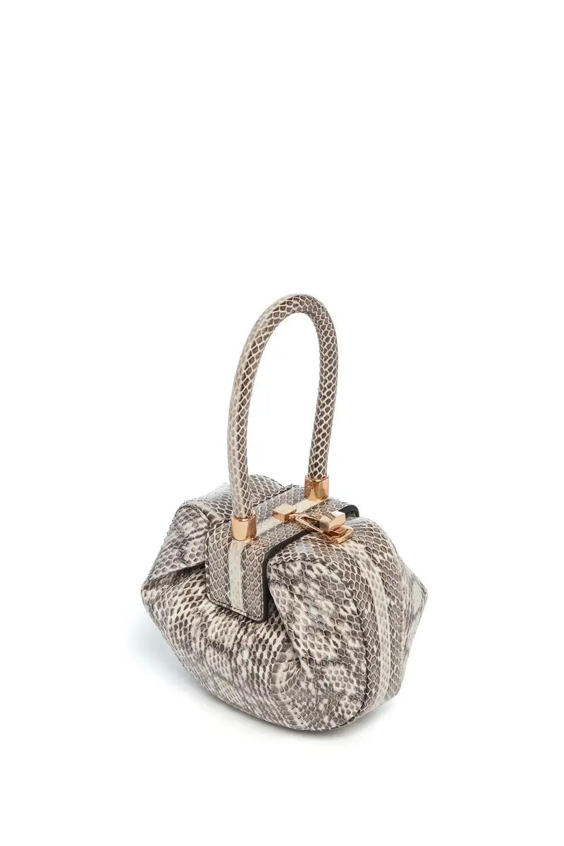 Gabriela Hearst Demi Bag in Black & White Snakeskin | Thumbnail 3 Gabriela Hearst Demi Bag in Black & White Snakeskin | Thumbnail 3