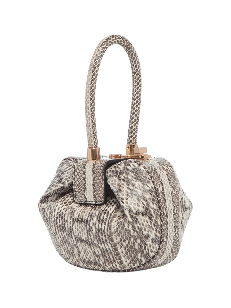 Demi Bag in Black & White Snakeskin Demi Bag in Black & White Snakeskin