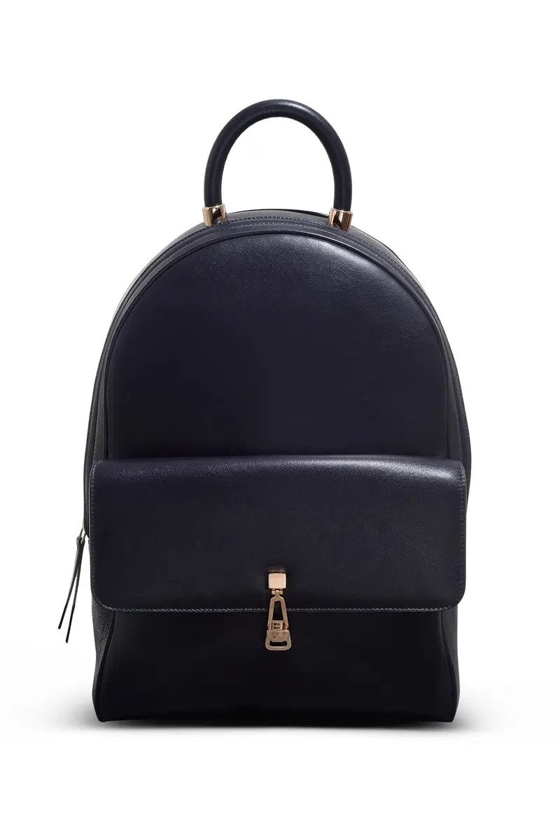 Gabriela Hearst Billie Backpack in Navy Nappa Leather | Thumbnail 2
