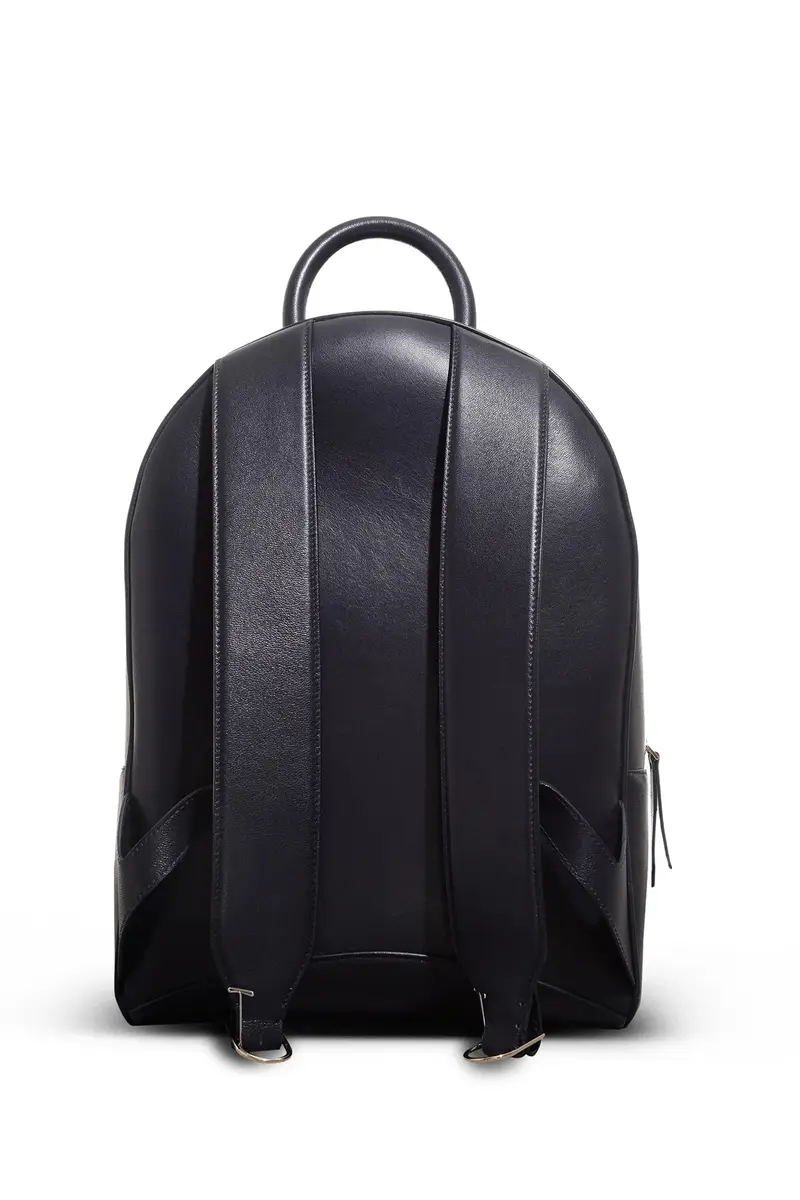 Gabriela Hearst Billie Backpack in Navy Nappa Leather | Thumbnail 3