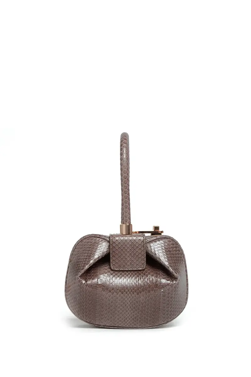 Gabriela Hearst Demi Bag in Charcoal Snakeskin | Thumbnail 2 Gabriela Hearst Demi Bag in Charcoal Snakeskin | Thumbnail 2