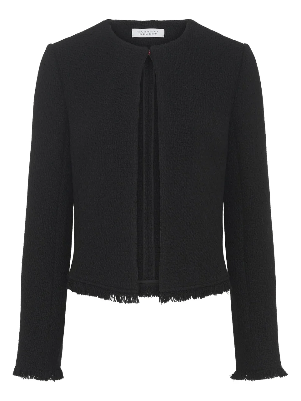 Normand Jacket in Black Virgin Wool Cashmere Normand Jacket in Black Virgin Wool Cashmere