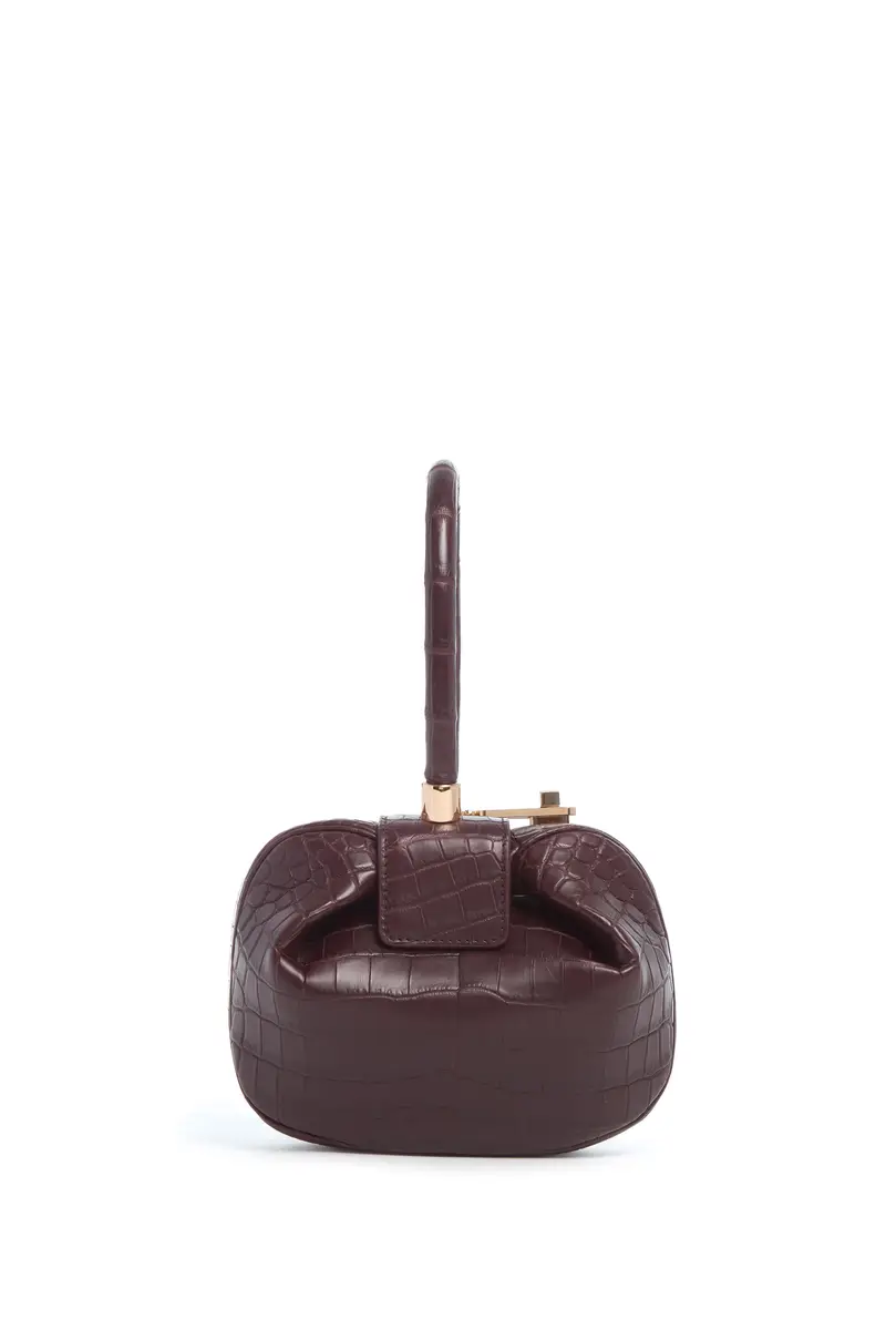 Gabriela Hearst Demi Bag in Bordeaux Crocodile Leather | Thumbnail 2