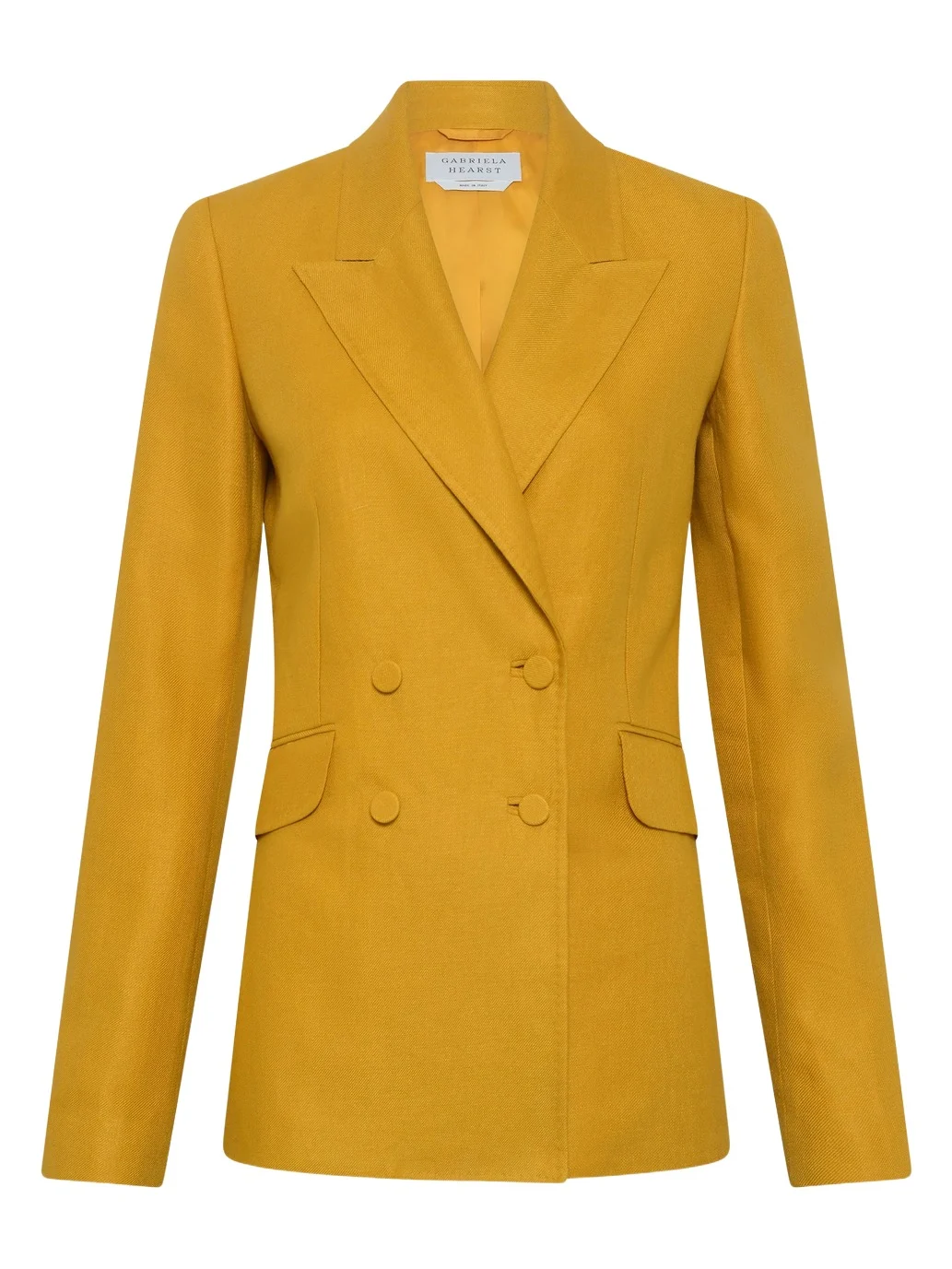 Angela Blazer in Golden Birch Linen Twill Angela Blazer in Golden Birch Linen Twill