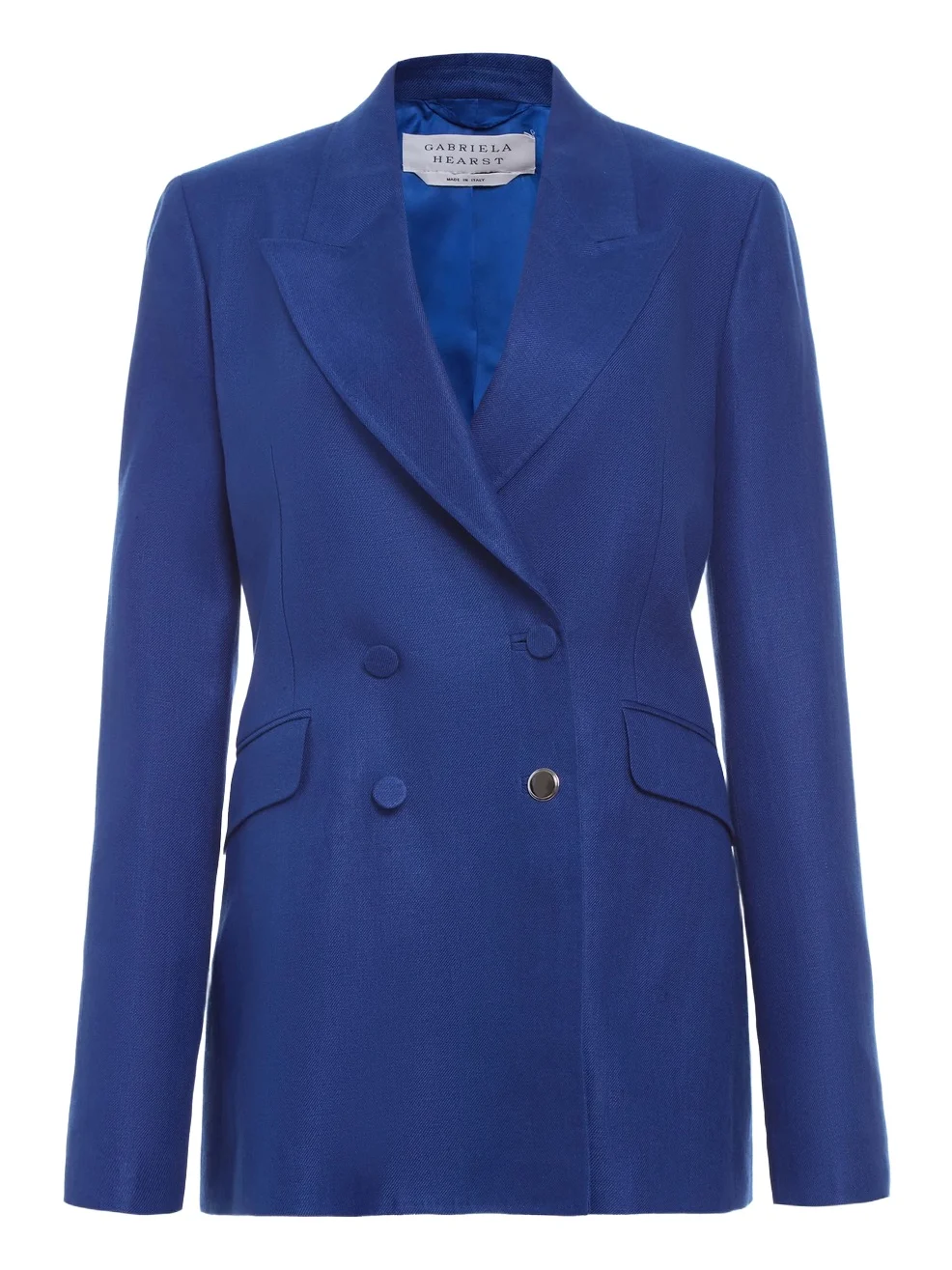 Angela Blazer in Cobalt Linen Twill Angela Blazer in Cobalt Linen Twill