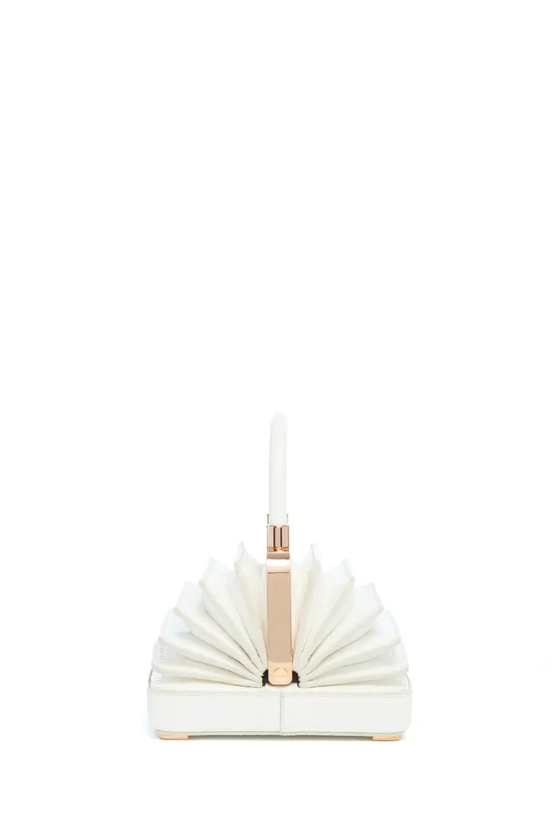 Gabriela Hearst Small Diana Bag in Ivory Snakeskin | Thumbnail 3 Gabriela Hearst Small Diana Bag in Ivory Snakeskin | Thumbnail 3