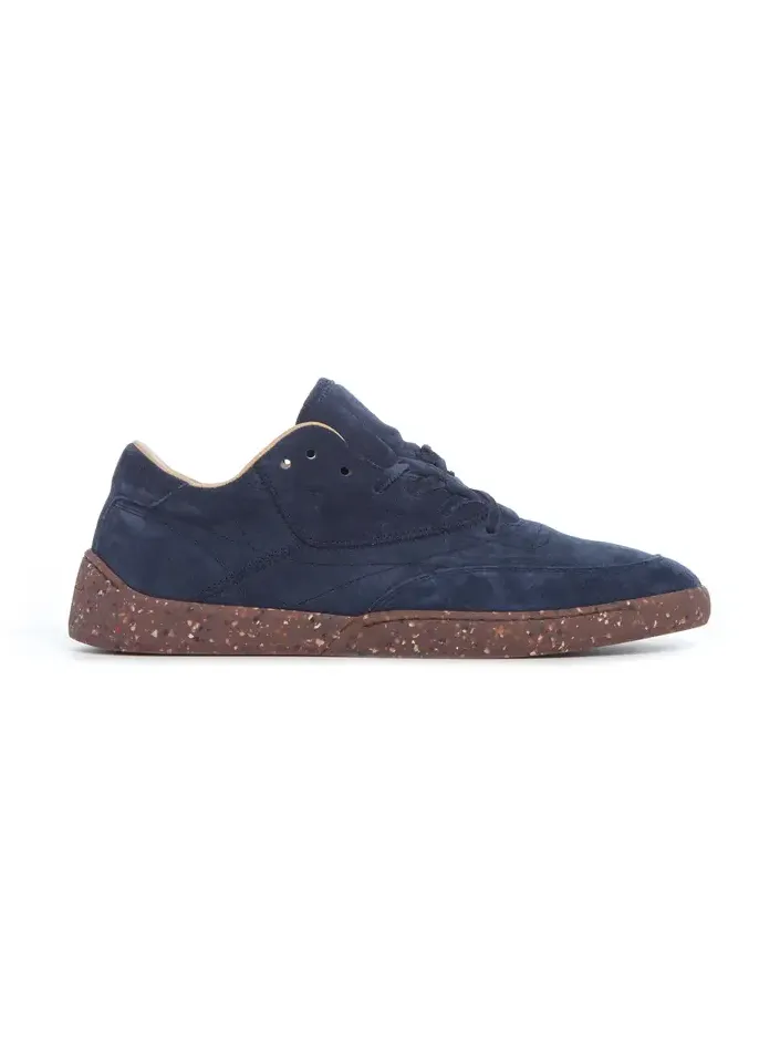 Gabriela Hearst Ohio Slip-on Sneaker in Electric Navy Nubuck