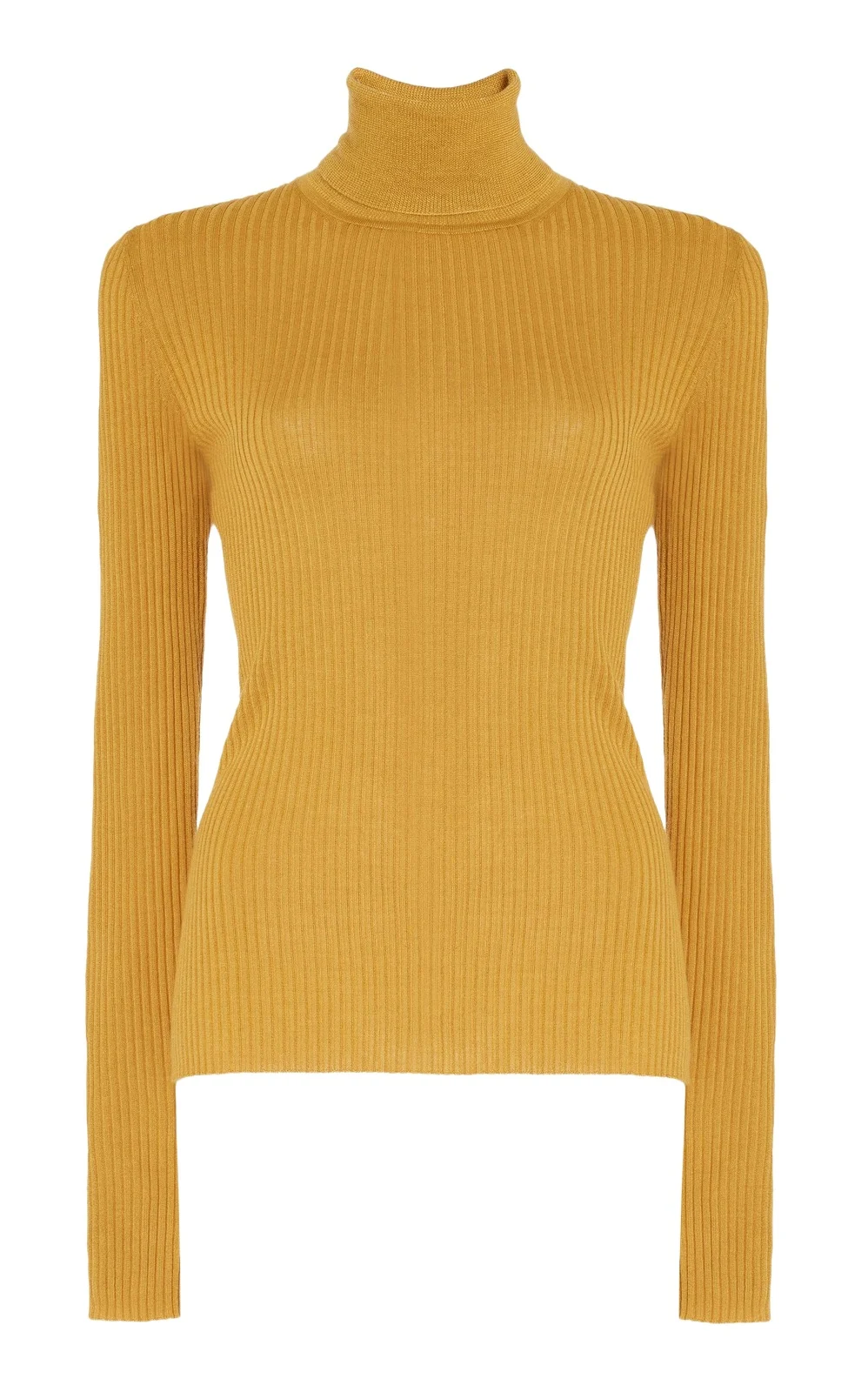 Peppe Knit Turtleneck in Golden Birch Cashmere Silk Peppe Knit Turtleneck in Golden Birch Cashmere Silk