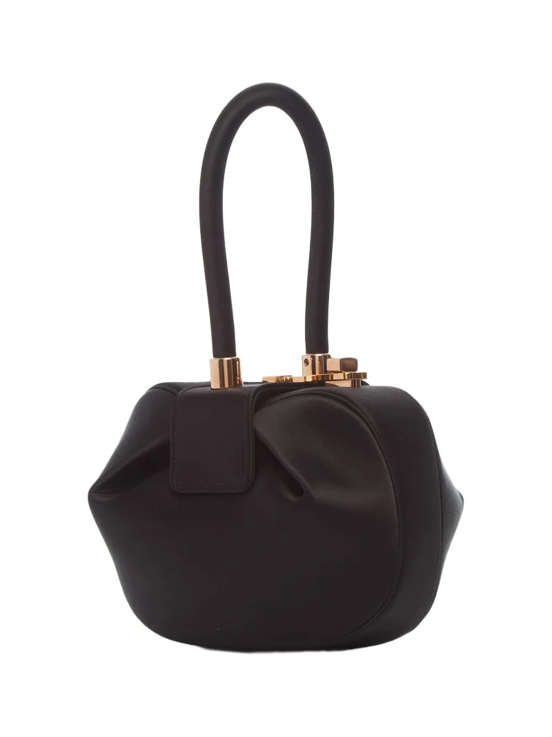 Gabriela Hearst Demi Bag in Black Satin