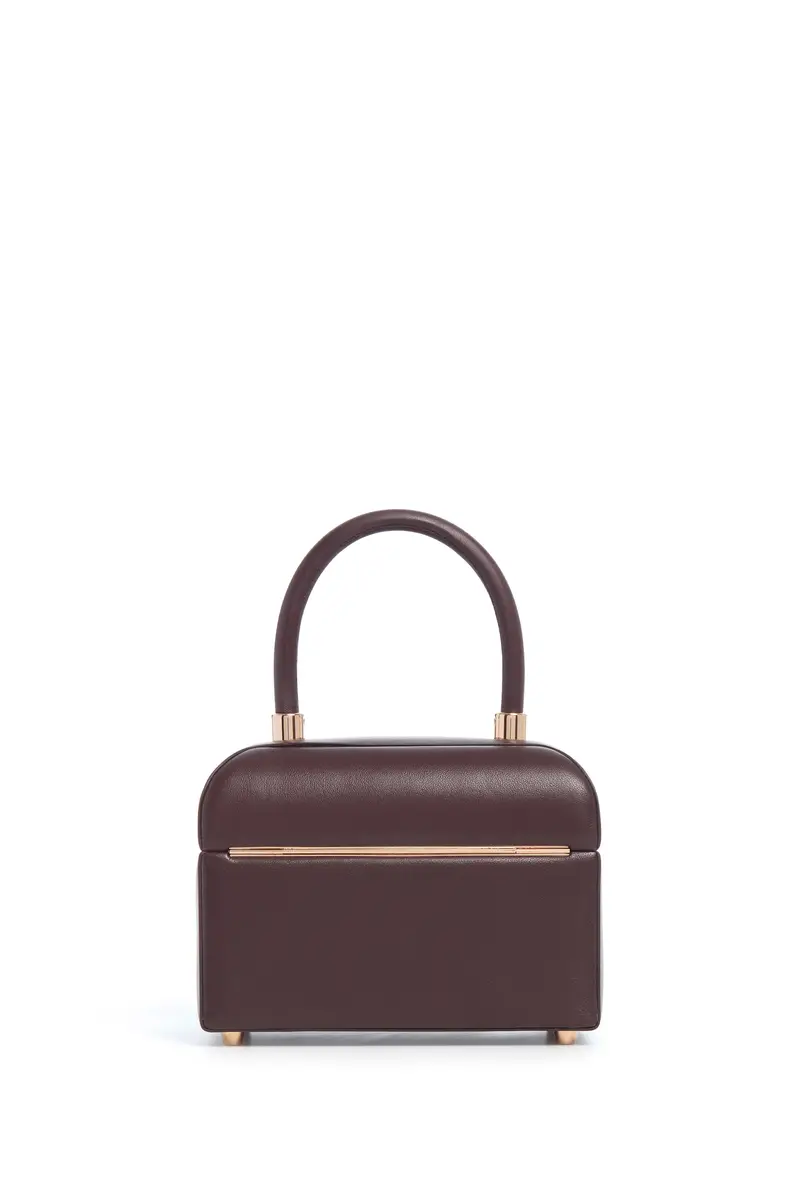 Gabriela Hearst Patsy Bag in Bordeaux Nappa Leather | Thumbnail 3