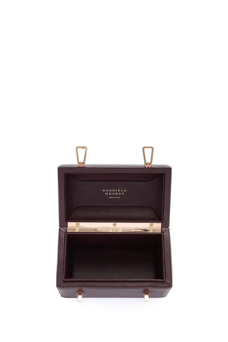 Gabriela Hearst Patsy Bag in Bordeaux Nappa Leather | Thumbnail 4