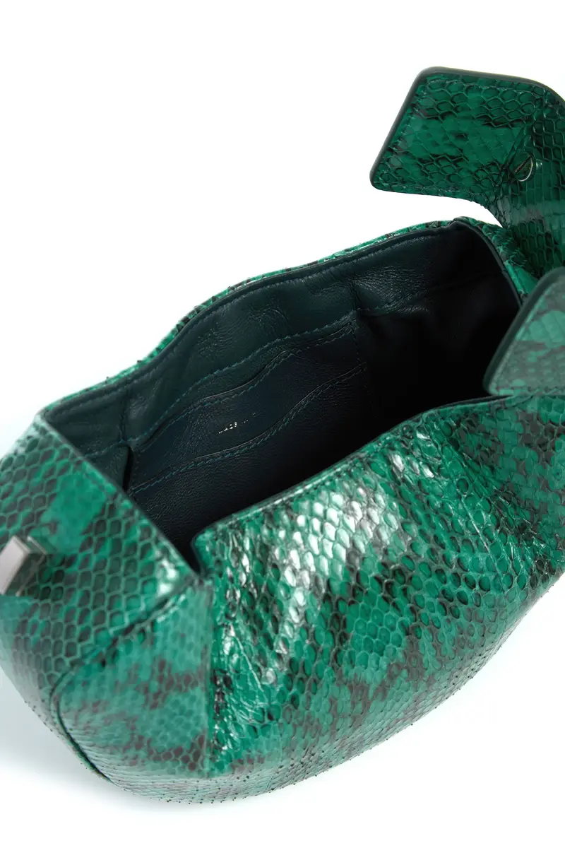 Gabriela Hearst Demi Bag in Green Snakeskin | Thumbnail 4