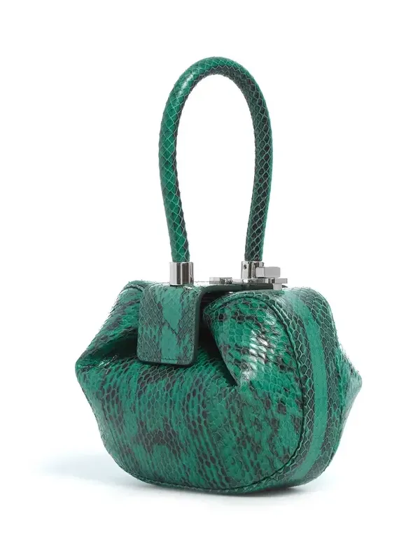 Demi Bag in Green Snakeskin Demi Bag in Green Snakeskin