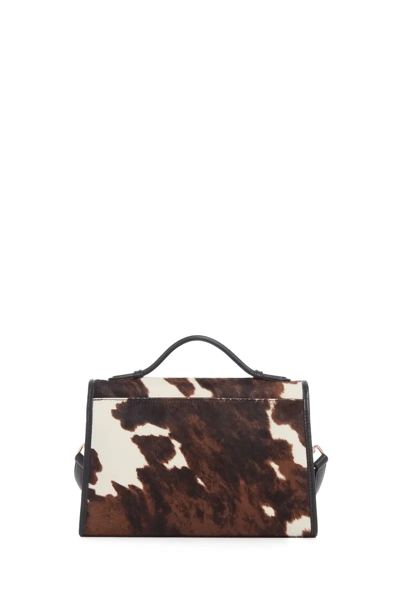 Gabriela Hearst Medium Leonora Flap Bag in Ivory Cognac Multi Pony Hair | Thumbnail 4 Gabriela Hearst Medium Leonora Flap Bag in Ivory Cognac Multi Pony Hair | Thumbnail 4