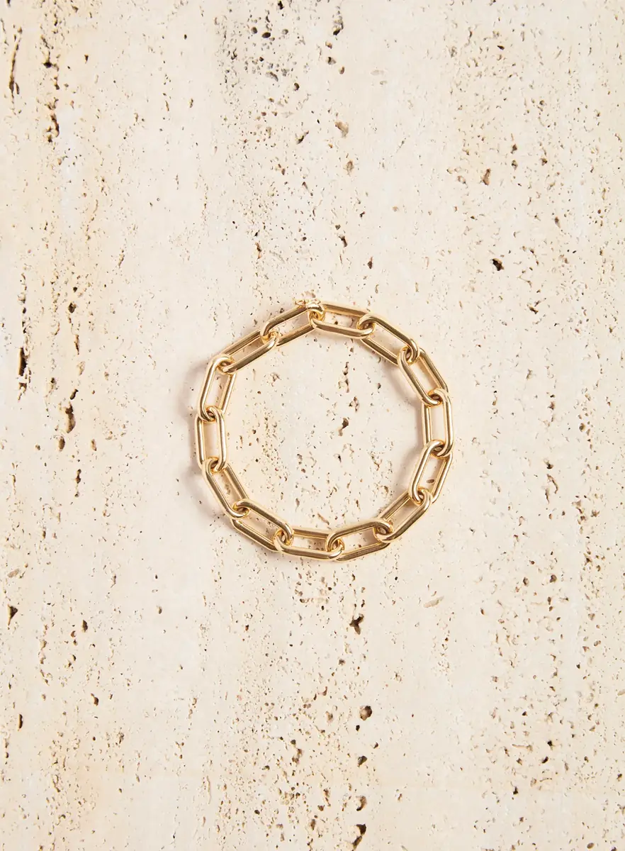 Gabriela Hearst Link Bracelet in 18K Yellow Gold (Small Links) | Thumbnail 4 Gabriela Hearst Link Bracelet in 18K Yellow Gold (Small Links) | Thumbnail 4