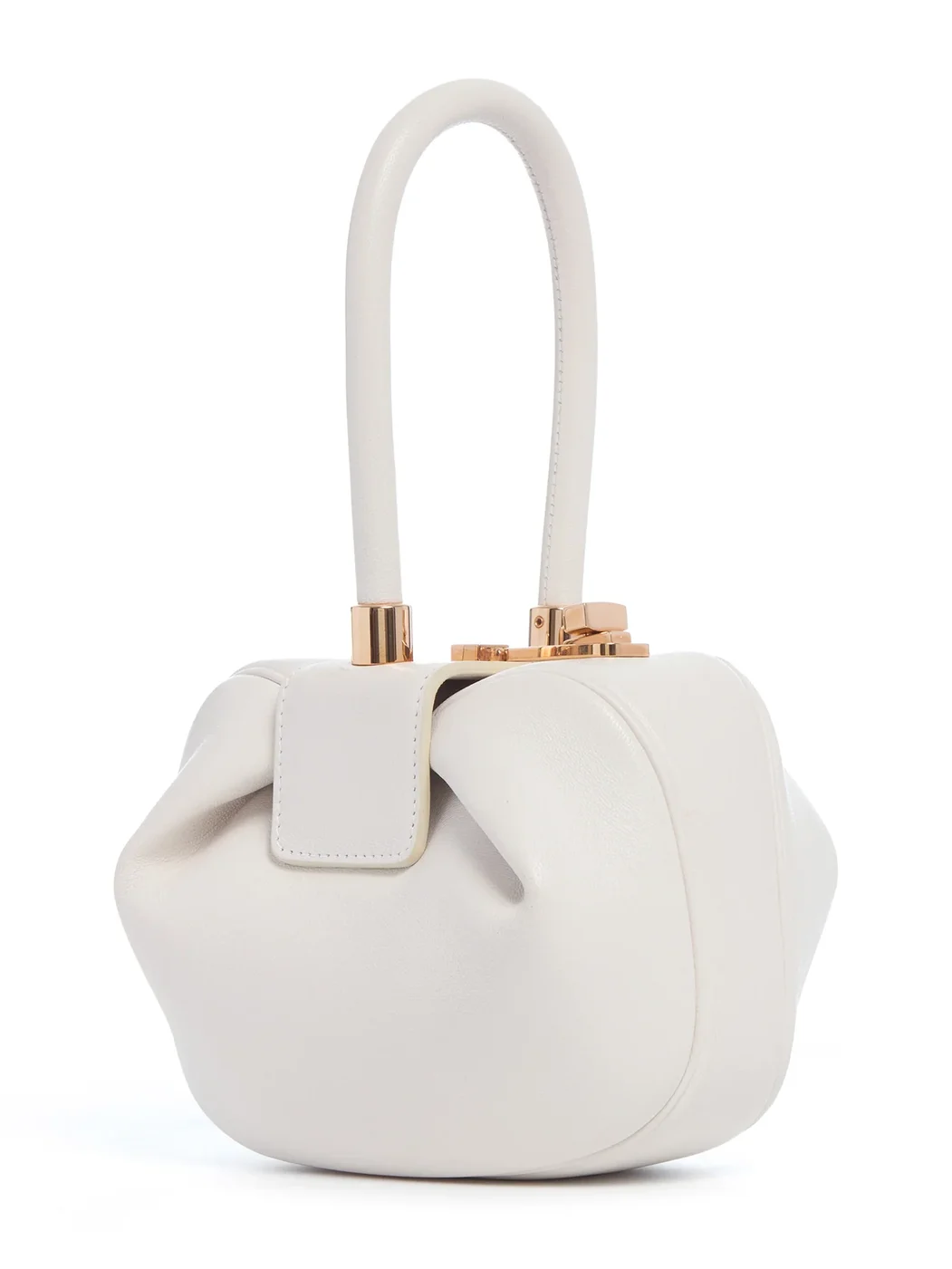 Demi Bag in Ivory Nappa Leather Demi Bag in Ivory Nappa Leather